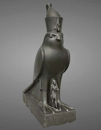 Statur of Horus as a falcon